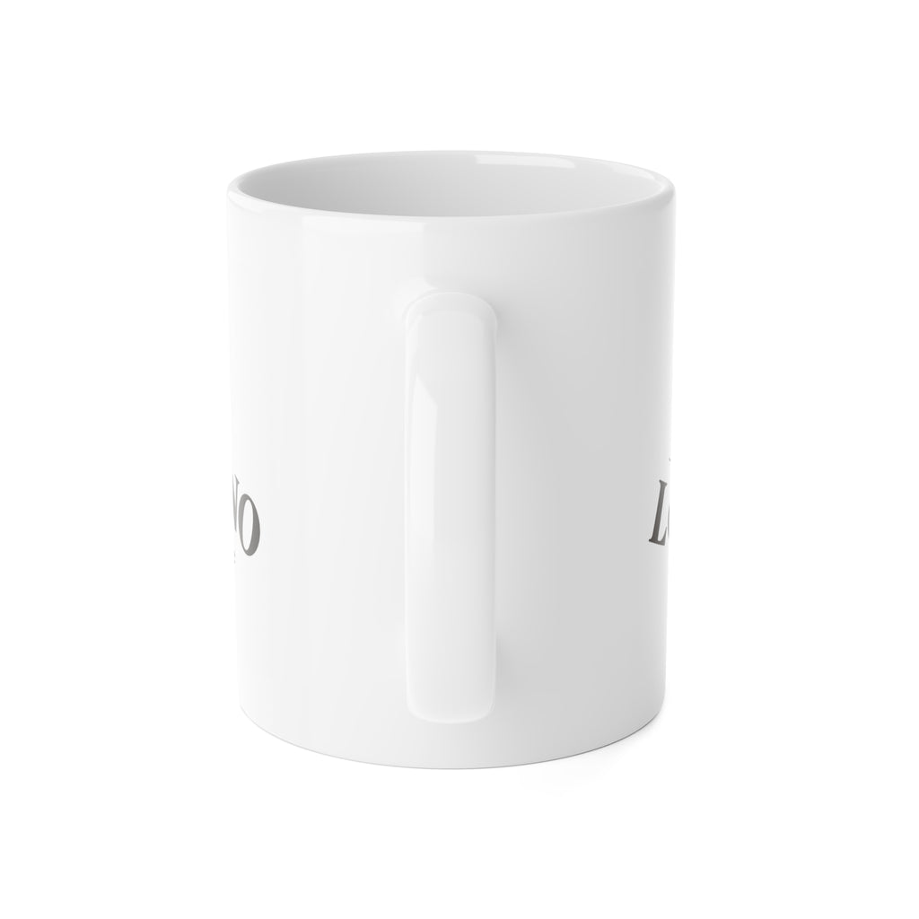 Stay a Little Longer Mug — 11oz Sereno by Cafe Vivere Ceramic Coffee Cup