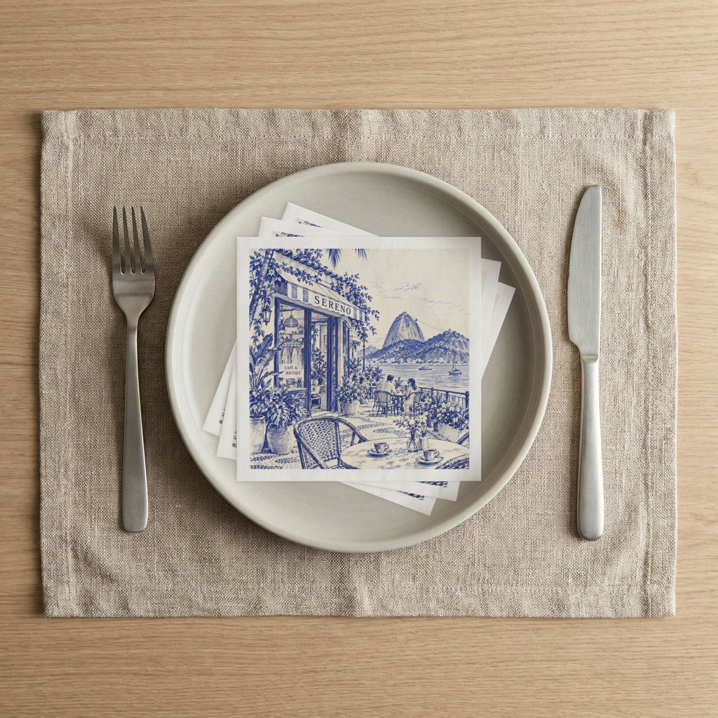 Rio de Janeiro Café Napkins