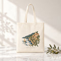 Italian Coastline Canvas Tote — Sereno Scenic Beach Village Bag