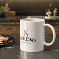 Stay a Little Longer Mug — 11oz Sereno by Cafe Vivere Ceramic Coffee Cup