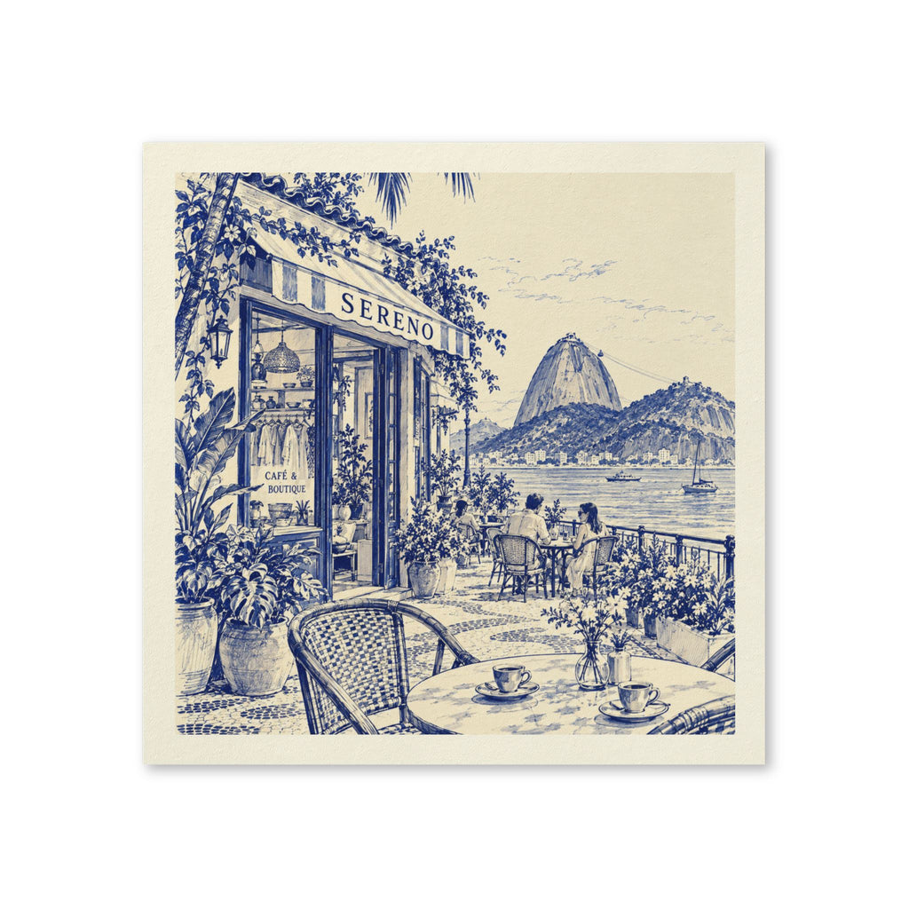 Rio de Janeiro Café Napkins