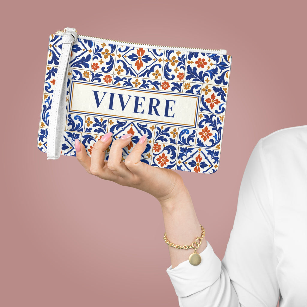 Wristlet Clutch - Cosmetic Bag