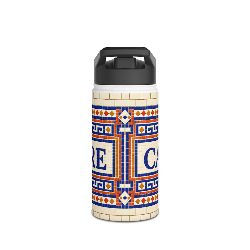 Café Vivir Mosaic Stainless Steel Water Bottle