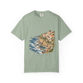 Coastal Cliffside Illustration T-Shirt — Café Vivere Azenhas do Mar Portugal Scenic Tee