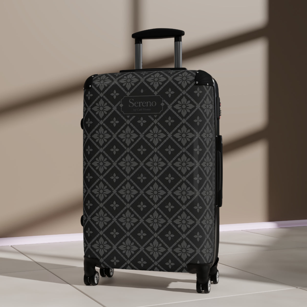 Sereno Voyage Spinner Suitcase - Charcoal