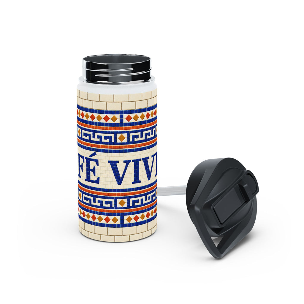 Café Vivir Mosaic Stainless Steel Water Bottle