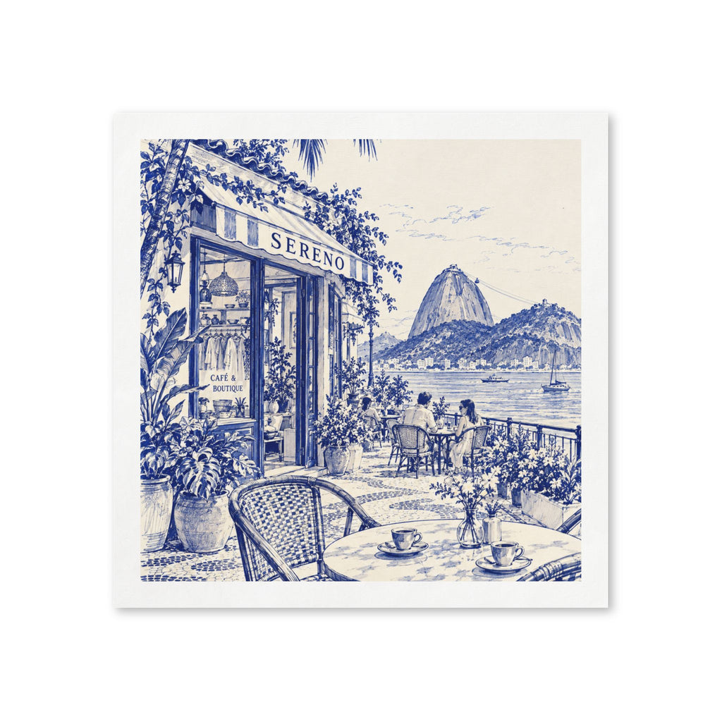 Rio de Janeiro Café Napkins