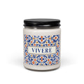 Vivere Soy Candle — 9oz Mediterranean Tile Scented Candle