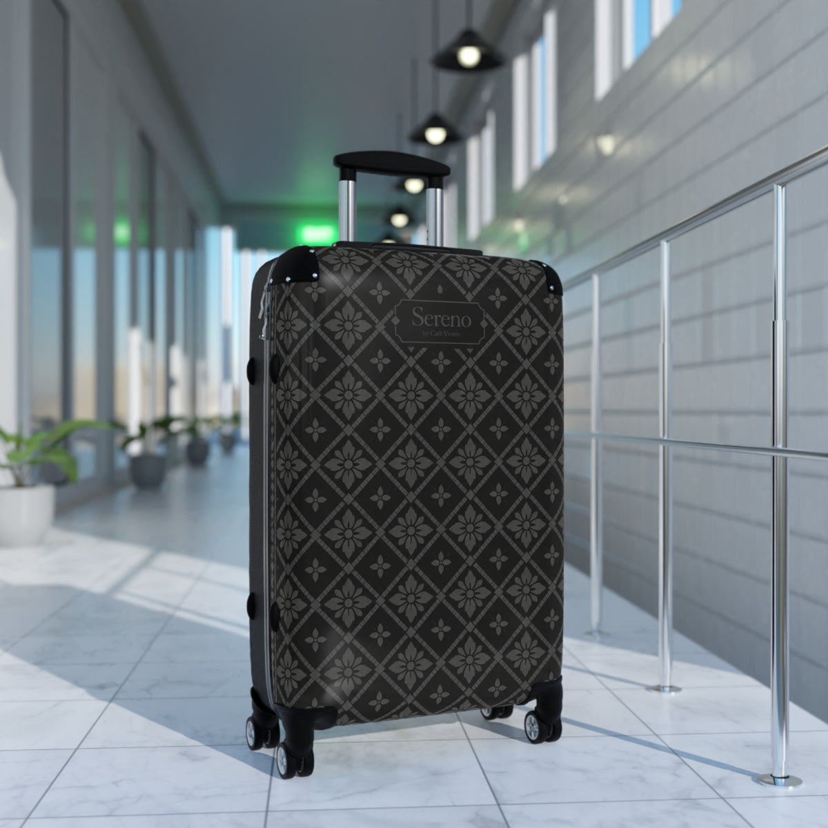 Sereno Voyage Spinner Suitcase - Charcoal