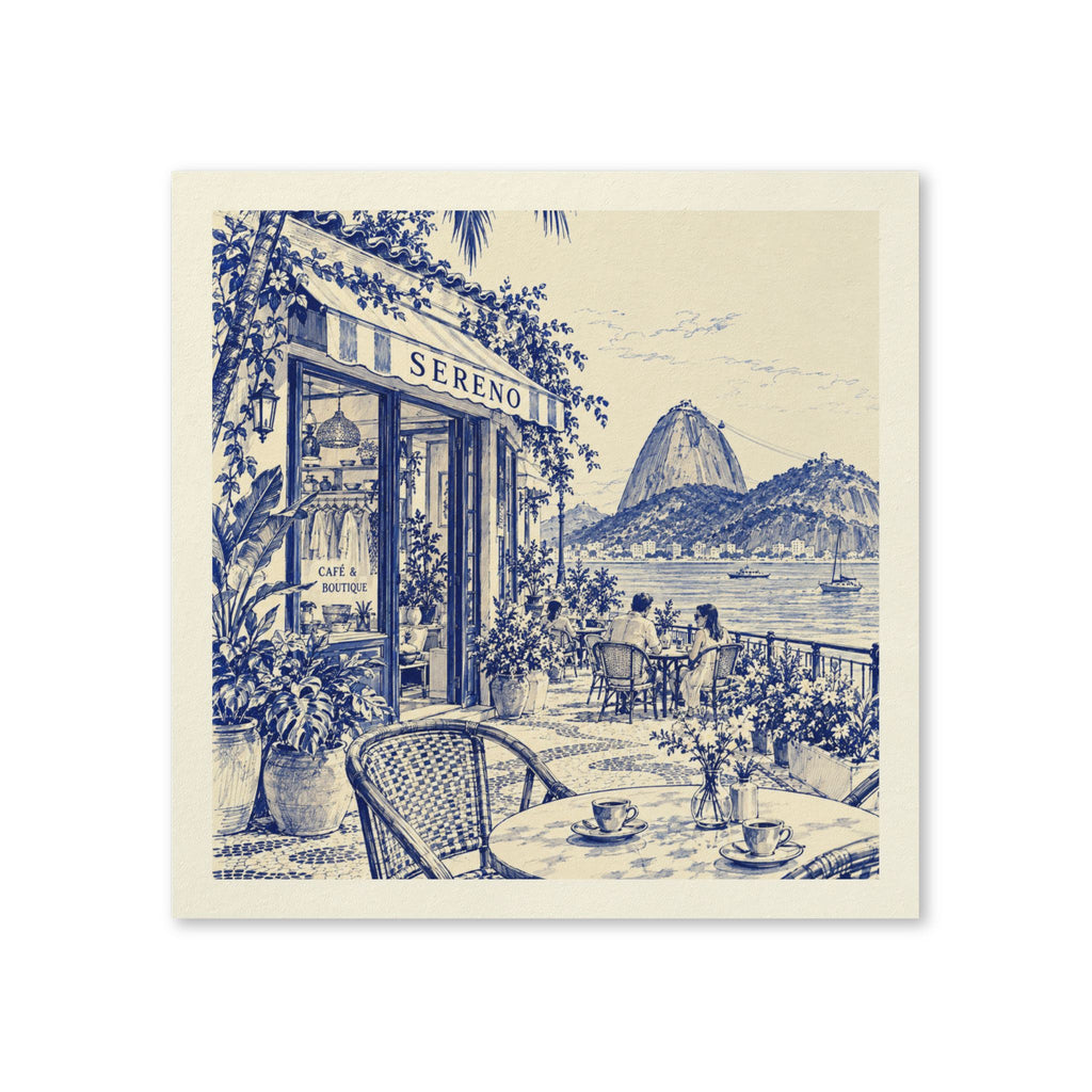 Rio de Janeiro Café Napkins