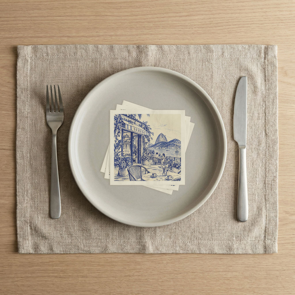 Rio de Janeiro Café Napkins