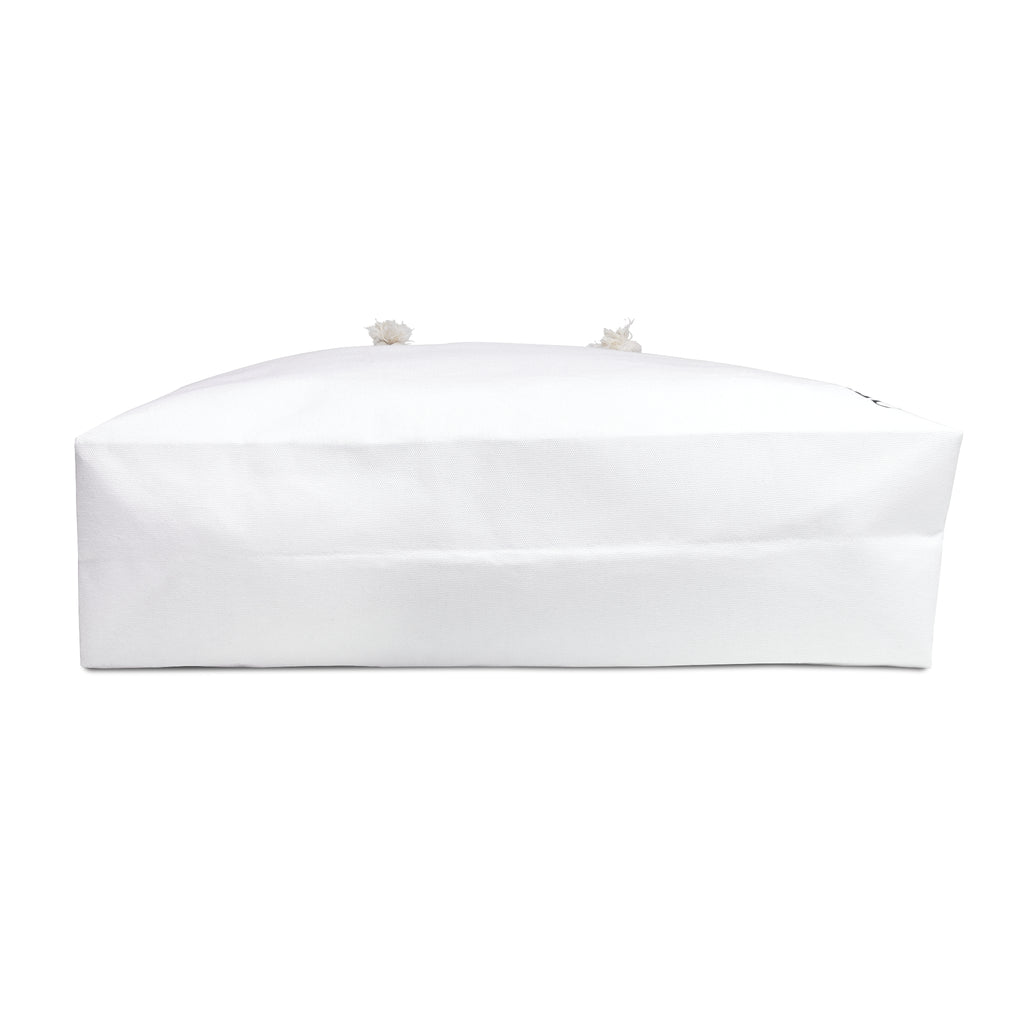Minimalist White Weekender Bag