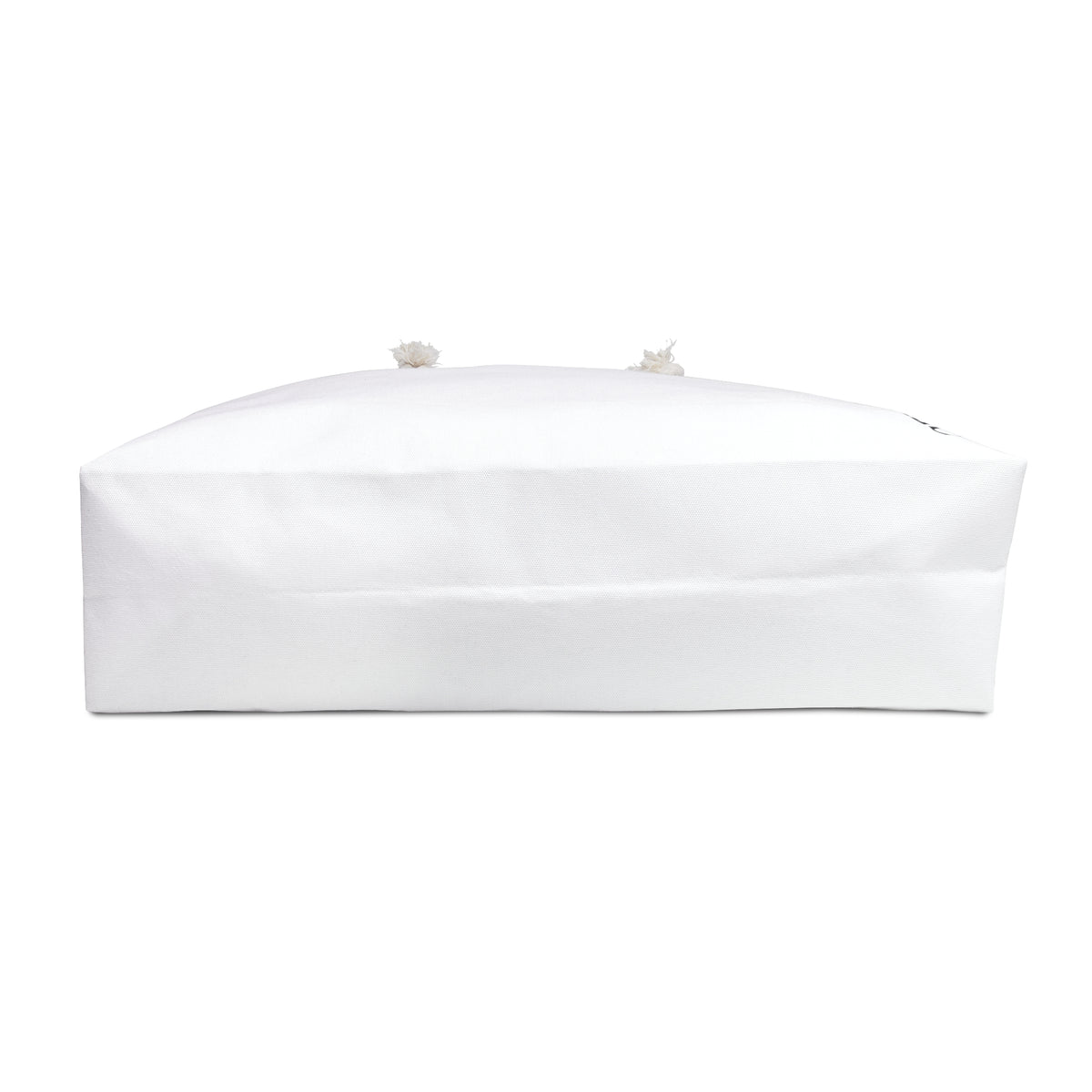 Minimalist White Weekender Bag