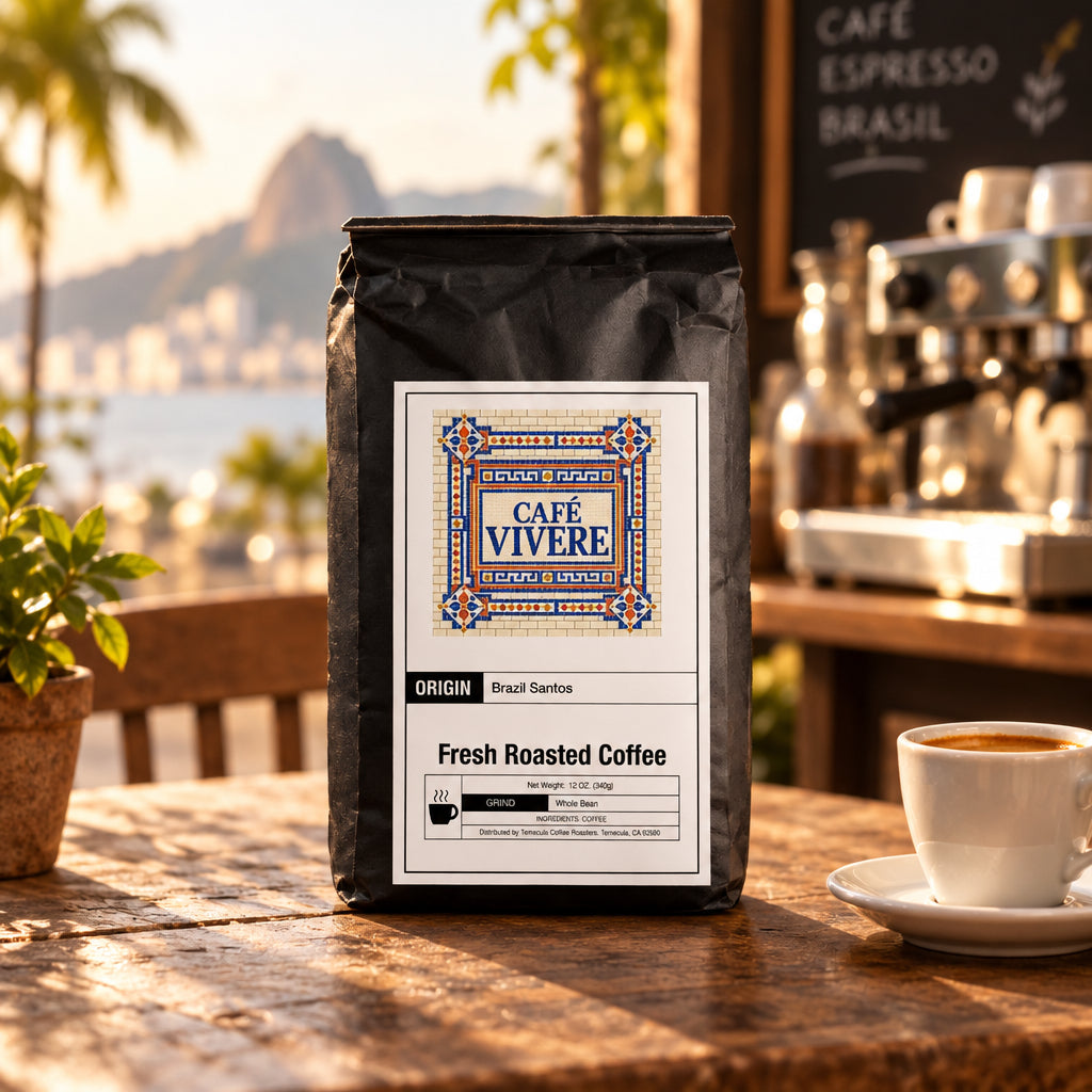 Sereno by Cafe Vivere - Brazil Santos Fresh Roasted Coffee