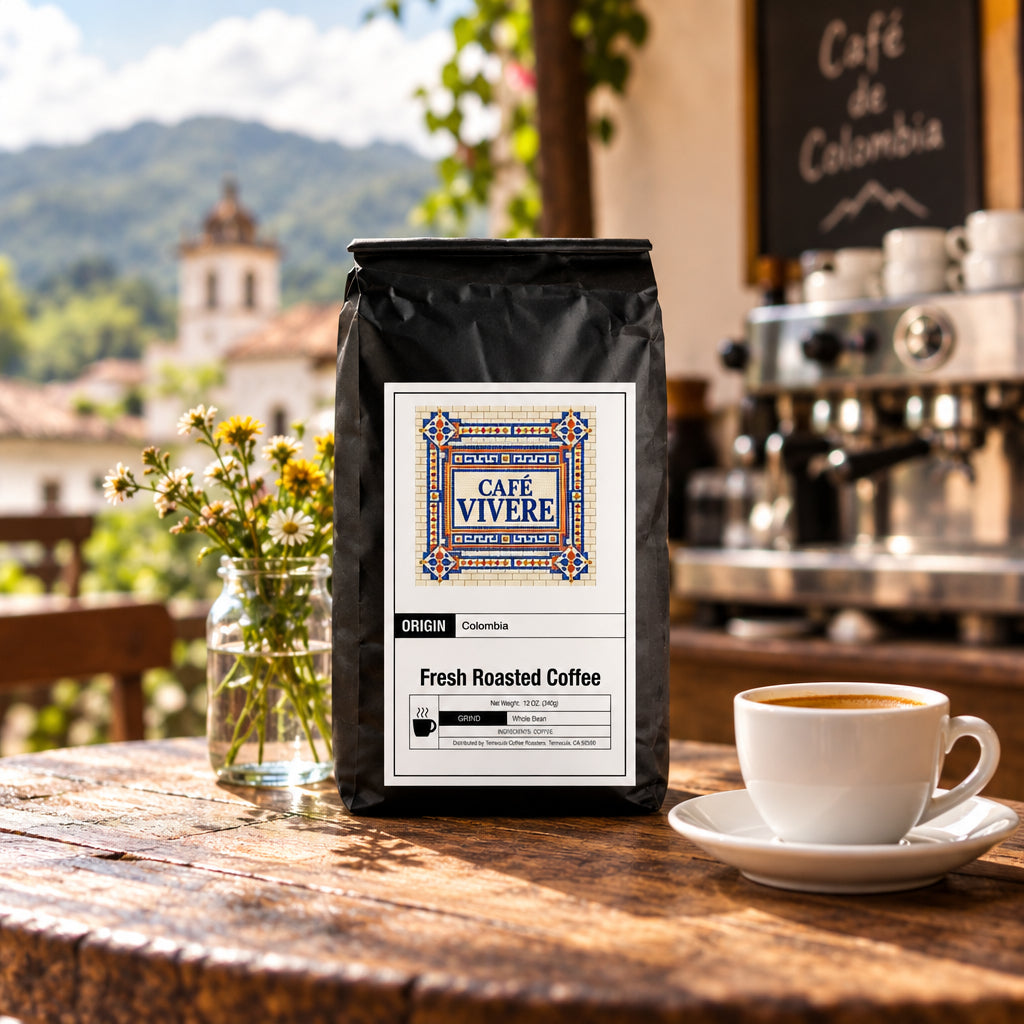 Sereno by Cafe Vivere - Colombia Fresh Roasted Coffee