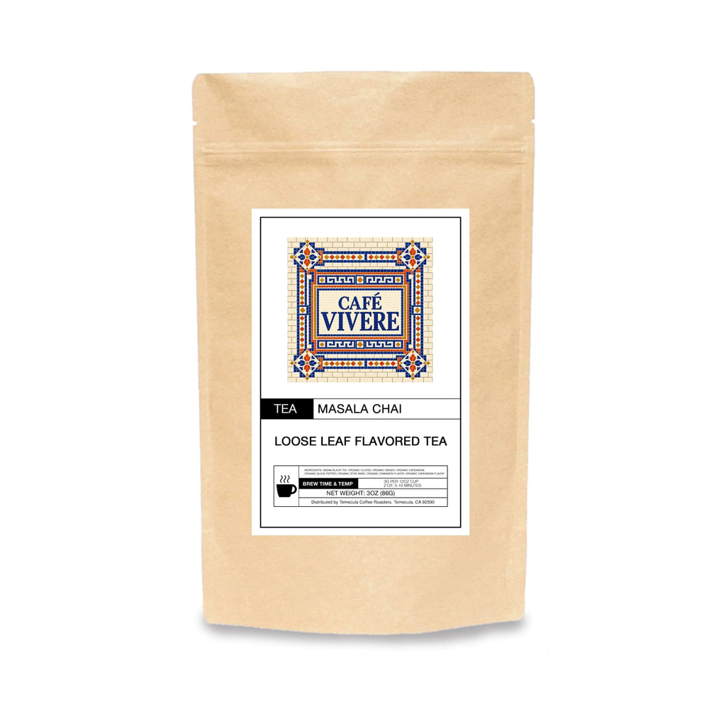 Sereno by Café Vivere - Masala Chai Loose Leaf Aromatic Tea