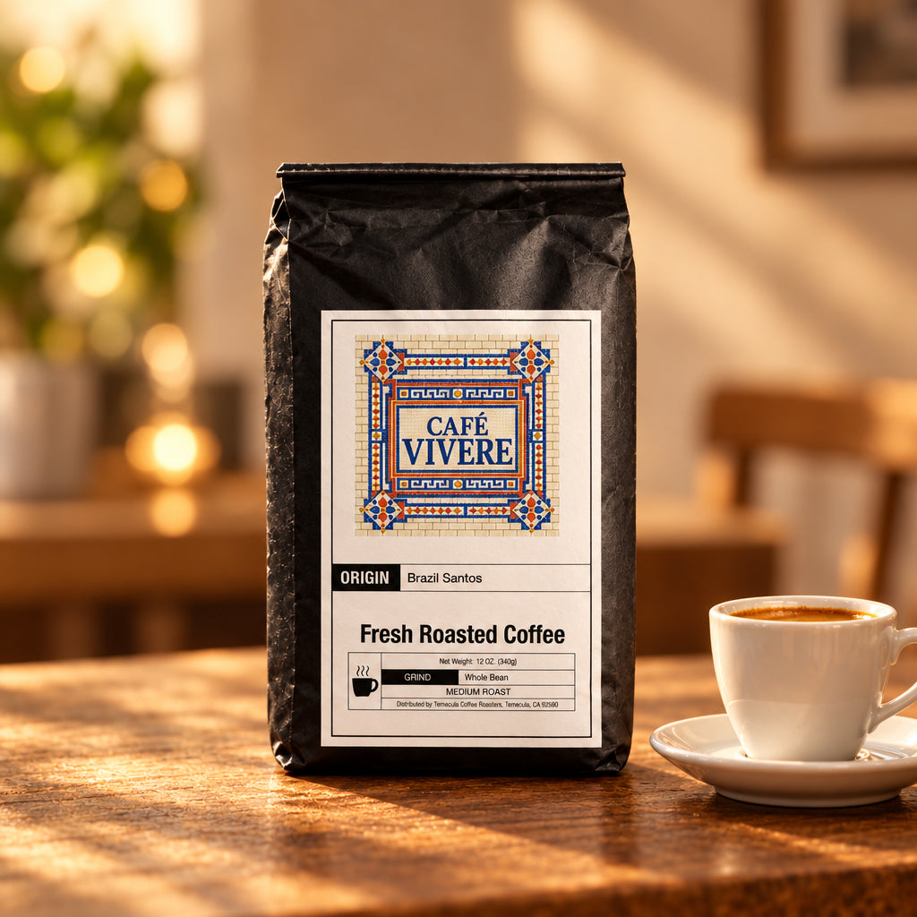 Sereno by Cafe Vivere - Brazil Santos Fresh Roasted Coffee