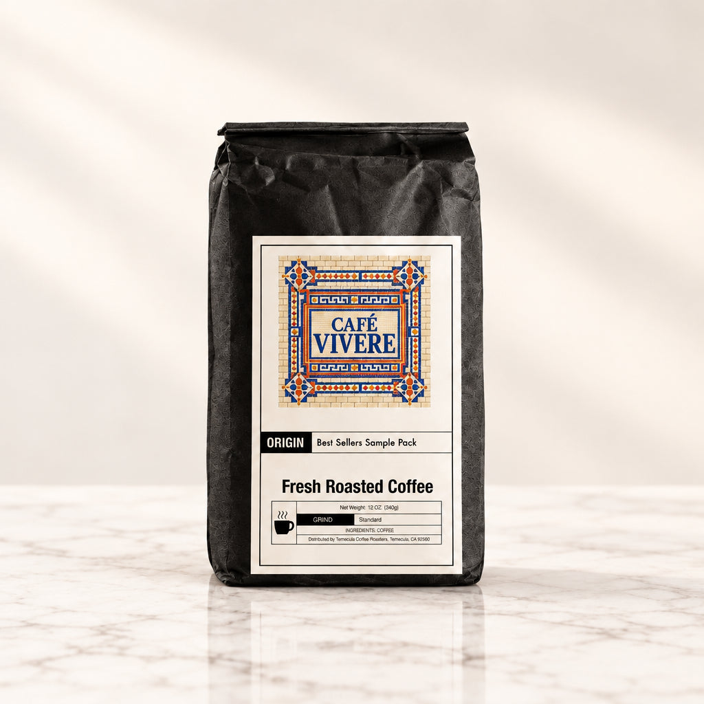 Best Sellers Sample Pack: 6Bean, Cowboy, Breakfast, Peru, Mexico, Bali