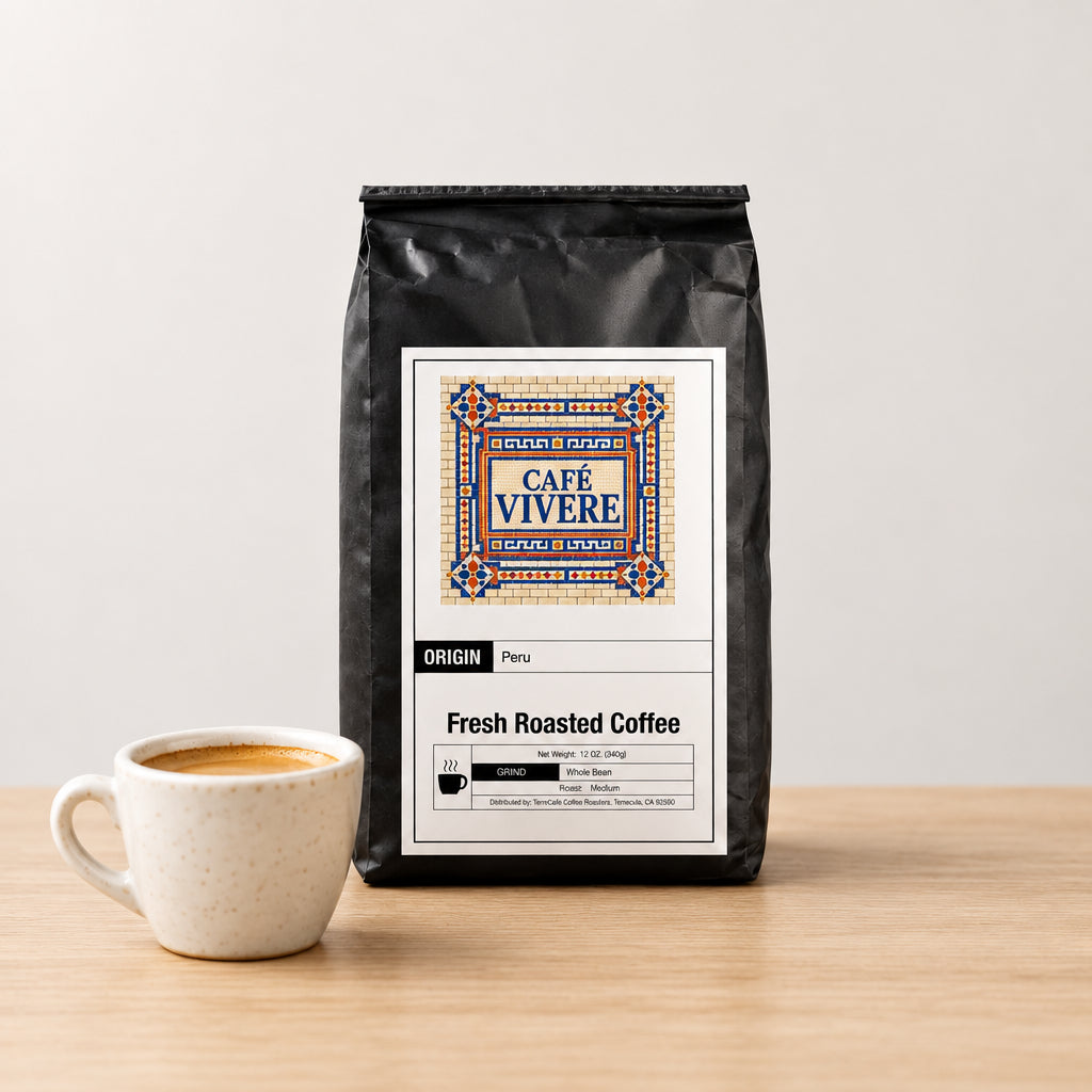 Sereno by Cafe Vivere - Peru Fresh Roasted Coffee