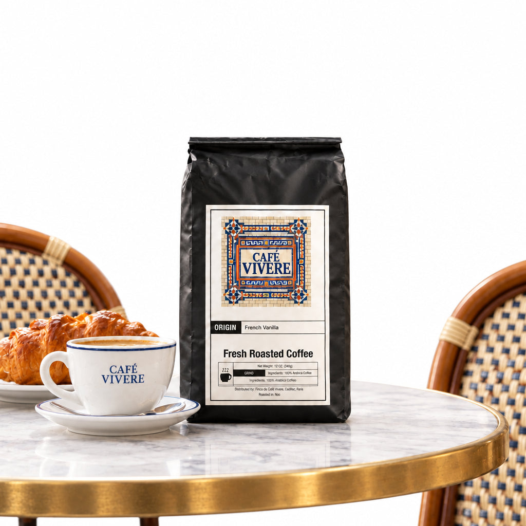 Sereno by Cafe Vivere - French Vanilla Fresh Roasted Coffee