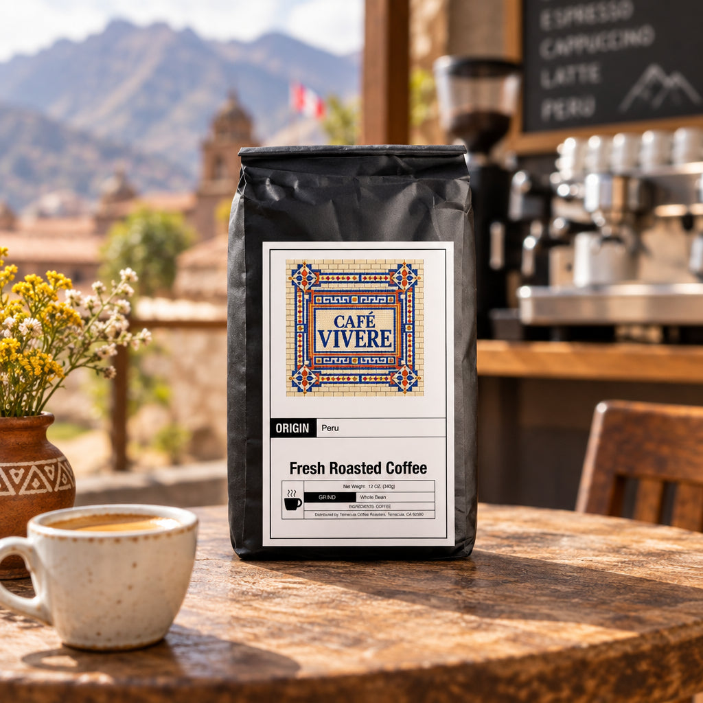Sereno by Cafe Vivere - Peru Fresh Roasted Coffee